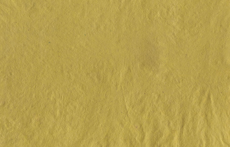Straw Yellow Banana Fibre Tissue, Coated