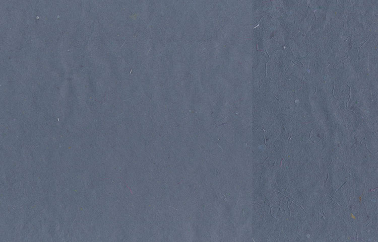 Blue Gray Shadow Paper Shreds & Banana Fibre Mixed Pulp