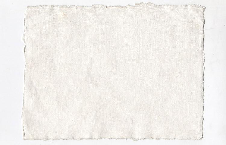 Basic White A5 Deckle Edged Artists' Paper