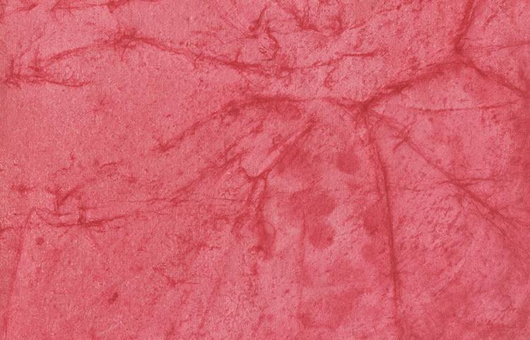 Rose Red Crush Dyed, Batik paper
