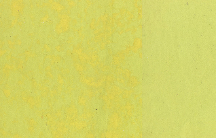 Chartreuse Green with Dandelion Yellow Clouding, Mixed Pulp